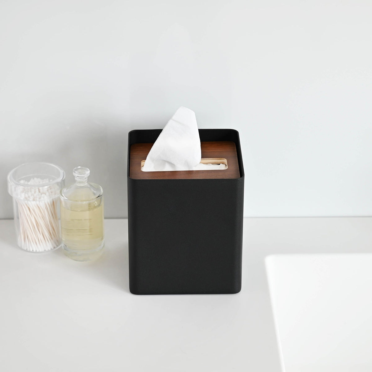 Tissue Box Cover - Square - Steel