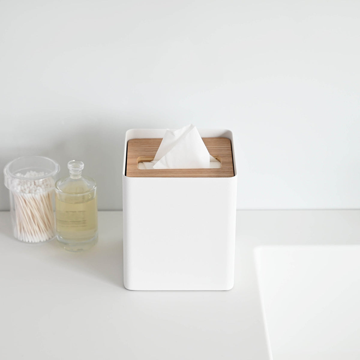 Tissue Box Cover - Square - Steel