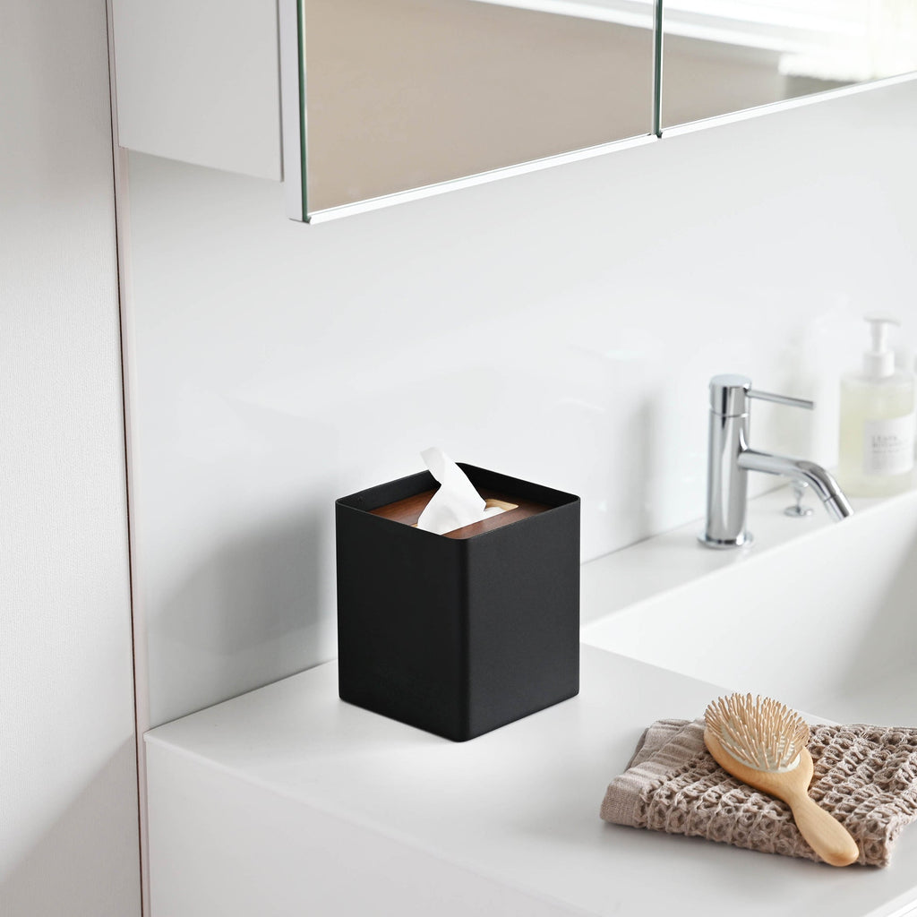Tissue Box Cover - Square - Steel